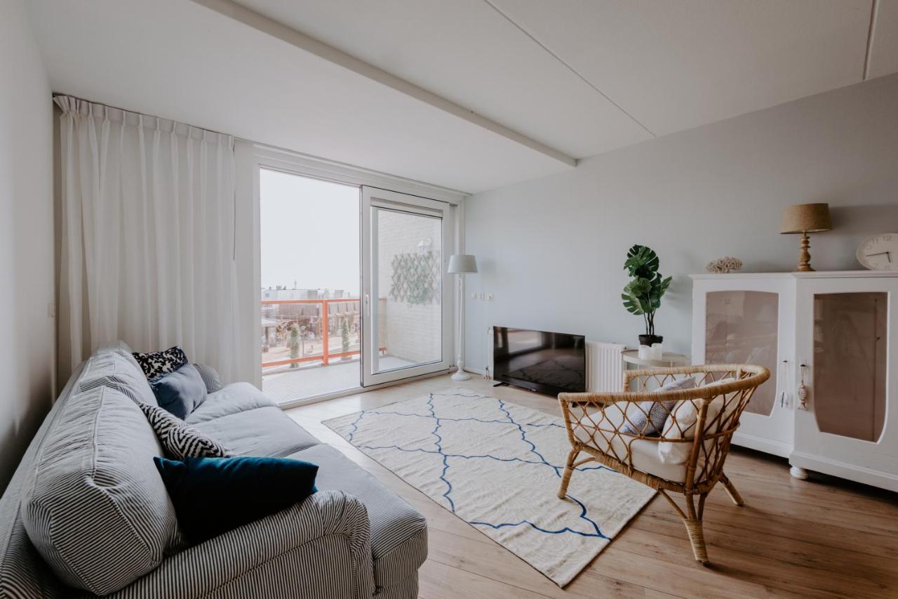 Stijlvol Appartement Op Strand Makkum Exteriér fotografie
