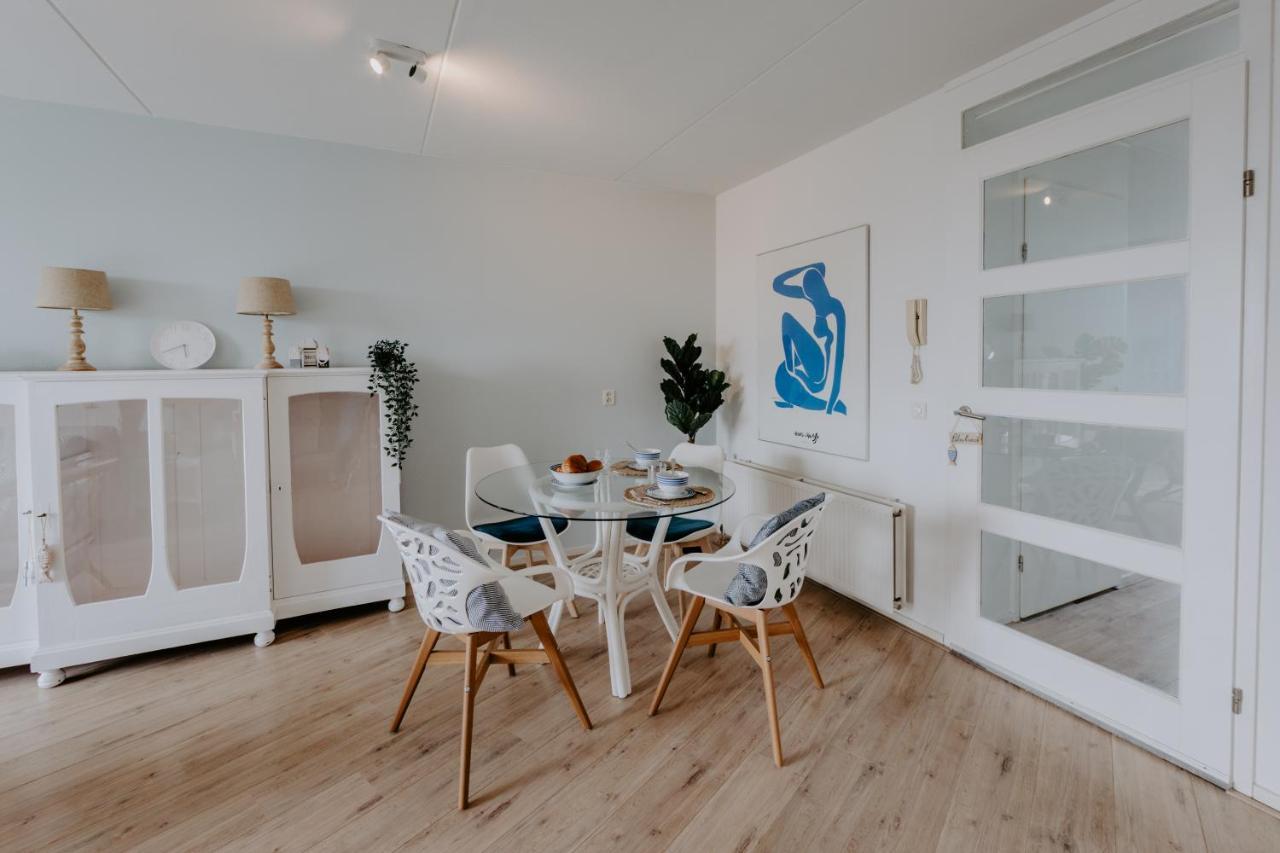 Stijlvol Appartement Op Strand Makkum Exteriér fotografie
