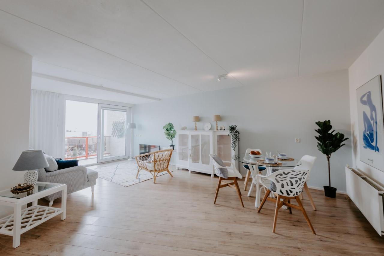 Stijlvol Appartement Op Strand Makkum Exteriér fotografie